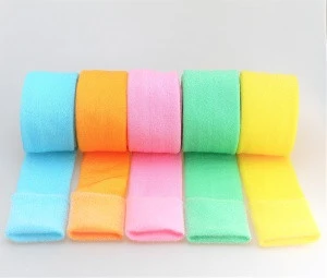 Fabric roll for making sponge scrubber (raw material)