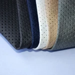Factory direct sale 1M MOQ PU leather microfiber suede synthetic leather sole