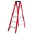 Import Factory Direct Sale Aluminum Material Folding Fiberglass Ladder stair step  Use For Industrial from China