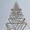 Factory direct sale galvanized telecom round steel guy mast towers