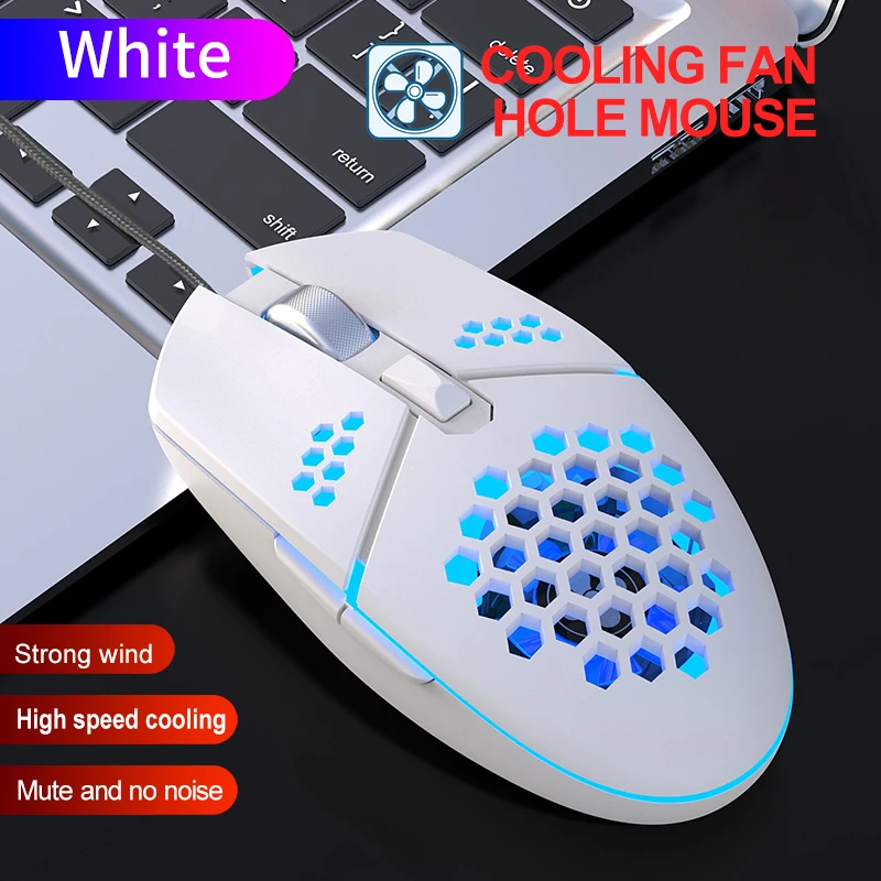 Factory Direct Sales Fashion Gamer G25 Gaming Mouse with Honeycomb Shell 6 Buttons USB Wired Computer Mouse