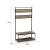 Import Factory direct sales wall mounted coat rack with storage of wood hall trees from China