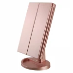 Factory Direct Sales Wholesale Make up Mirror Custom LED Makeup Mirror with LED Light