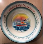 [Factory direct] Thick enamel vintage basin household classic culture
