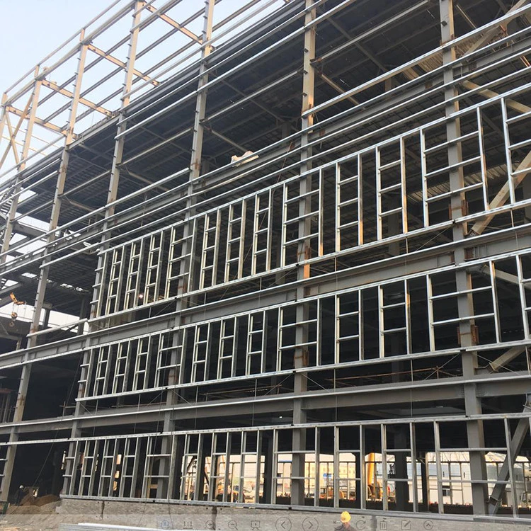 Factory high quality steel structure prefabricated steel frame house