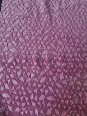 Factory Manufactoer Price Polyester Super Soft 3D Embossed Jersey Silk Supersoft Velvet Fabric for Thermal Underwear, Pajama, Garment