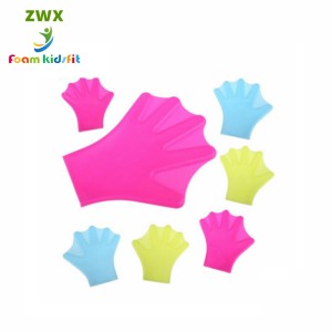 Factory Outlet Swim Training Finger Webbed Silicone Swimming for kids and adults