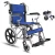 Import Factory price foldable wheelchair Height Adjustable Folding Manual Wheelchair for disabled from China