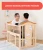 Import Factory price multi functional toddler bed crib for baby from China