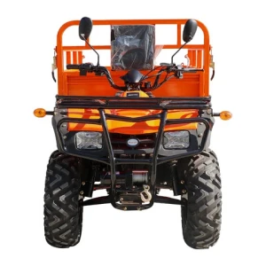 Factory Price New Electric Start ATV Farm Utility Vehicle Adult UTV with Ceiling Hydraulic Tipping Bucket