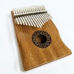 Factory Price Sale Mahogany Wood Body 17 Keys Kalimba Thumb Finger Piano Percussion Instruments,Other Musical Instruments