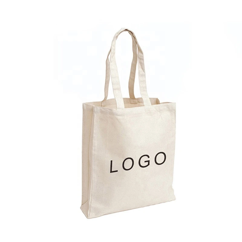 Factory Promotional Classic Style Blank Reusable Custom Printed High Quality Wholesale Plain Canvas Tote Bags