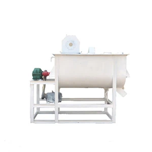 Factory sale horizontal continuous mixer/pellets mixer machine/feed blender