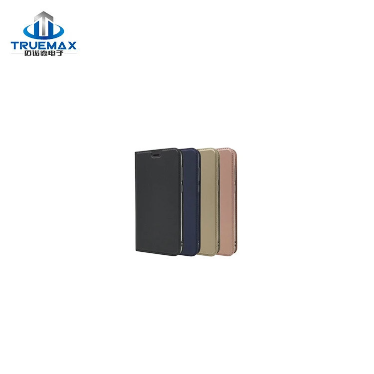 Factory Supplier Cell Phone Back Cover for Huawei P20 Lite Durable PU Leather Wallet Card Slots Case