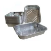 factory supply food packing disposable aluminum foil container with best quality and lower price