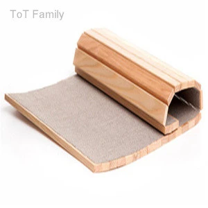Factory Support Custom Bamboo Couch Sofa Arm Rest Wrap Tray Table Bamboo Sofa Tray Tables