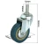 Import Factory Wholesale Heavy Duty 75mm 3" caster wheels Swivel Castor with Brake Trolley Casters wheels from China
