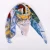 Import Factory Wholesale Price FENNYSUN 130*130cm Large Twill Square Boats Painting Scarf Scarves Shawl For Womens Scarfs Shawls from China