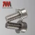 Import Factory wholesale SUS304 Stainless Steel A2 Torx Socket Cap Head SEMS torx machine screw from China