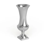 Fancy Design Large Size Aluminum Metal Flower Vase Brass Gold Colour For Decorative And Wedding Centerpiece Handmade