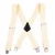 Import Fashion 5CM Width Adult Suspender, Multi-color 4 Clips Elastic Band Suspenders from China