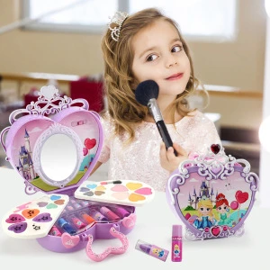 Fashion Girl Cosmetics Pretend Plastic Makeup Set Kids Make Up Toy Set