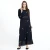Import Fashion girl islamic clothing dress feather bronzing chiffon abaya dress from China