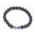 Import Fashion Lucky Natural beads Adjustable Lava rock stone Bracelets with 8mm beaded bracelets from China