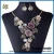 Import Fashion party costume jewelry necklace and earring sets crystal jewelry from China