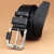 Import fashion pin buckle cowhide pure genuine casual custom designer italian men leather belts from China