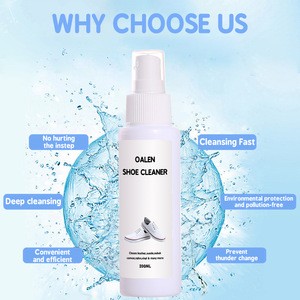 FDA  Approved Private Label White Shoes Cleansing Spray Shoe Cleaner