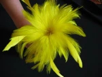 feather flower decorative flower wreath