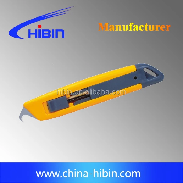 Film Cutter, Film Cutting Knife, Stretch Film Disposable Hook Knife HB8126