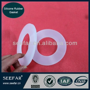 Flat Ring Silicone Rubber Gasket