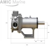 Flexible Impeller Pump- Port size 1-1/4" 1900GPH(1400RPM) General Mulit-purpose Pump