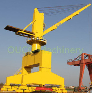 Buy Floating Crane 40t Cargo Handling Factory Price Marine Crane from ...
