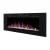 Import Flush Mount Electric Flat Panel Recessed Wall Mount Fireplace Heater from China