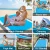 Import Foldable Beach Blanket Sandproof Waterproof Large Sand Free Beach Mat Picnic Blanket Outdoor for Travel Camping Hiking from China