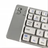 Folding Bluetooth Keyboard 64 Keys Portable Foldable Wireless Keypad for Table PC Smartphones