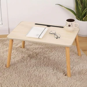 Folding Efficient Home Laptop Notebook Computer Desk, Laptop Bed Tray Table