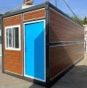 Folding House 20FT Prefab Foldable Luxury Container House Prefabricated Modular Home Customized Portable Folding Container House