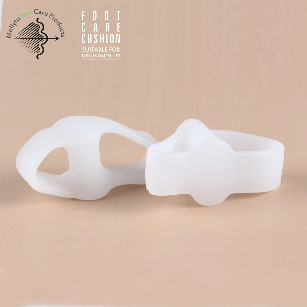 Footcare toe protector for big toe silicone material orthotic toe separator for hallux valgus