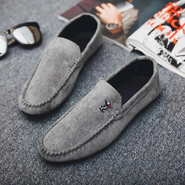 Footwear anti skid soft-soled casual new styles flat loafer shoes men