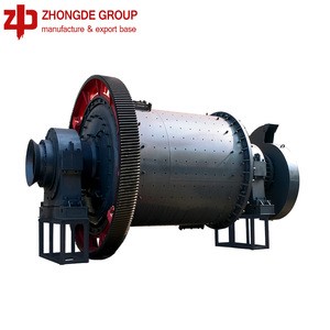 forged steel balls for ball mill with slide shoes and integral drive by ZHONG DE