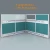Import Foshan office furniture modern office cubicle workstation 32mm thickness from China