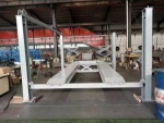 Four post 5.5 tons portable car hoist/used car lifting equipment