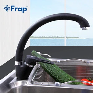 FRAP Multi-color Brass Kitchen Faucet Cold and Hot Water Tap Single Handle F4113-7/8/9