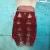 Import free DIY fringe tassel appliuqe for haute couture in wine red from China