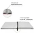Import Free Sample Hardcover Gray PU Custom Journals And Blank Notebooks With Ribbon,Elastic Strap,Expandable Pocket from China