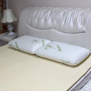 Free sample private label soft mould memory foam bamboo pillow/Aloe vera pillow